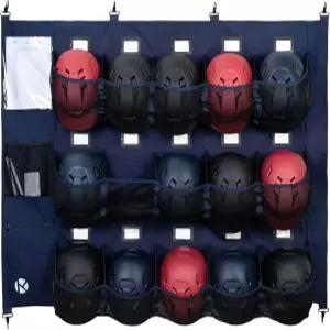 카비고르 야구/소프트볼 더그아웃 정리함 헬멧 및 장갑 보관 가방 15개 이상 군용 등급 900D 패브릭 강화