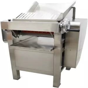 EQCOTWEA 상업용 고속 면 제조 전기 반죽 롤 프레스 기계 스테인리스 스틸 300mm 드럼 폭 150kg /h 2200W