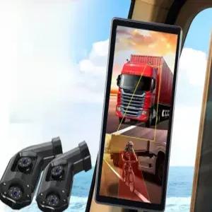 트럭 사이드미러 카메라 추레라 모니터 사각지대 화물차
