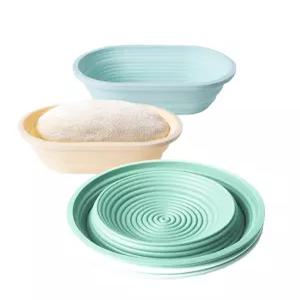 플라스틱 반느통 발효 베이킹 가능 빵틀 세척 바구니