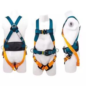 고소작업 안전벨트 추락방지 하네스 현장 후크 건설 퀵 커넥트 안전벨트 (허리/다리 보호)