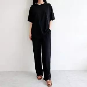 와이드 여름 쿨팬츠 여자 시그너스 (HSJ-WF55220)