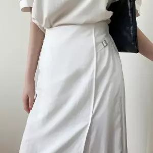 [하프클럽/]여성 세련된 오피스 하객 데일리 랩 스타일 롱스커트