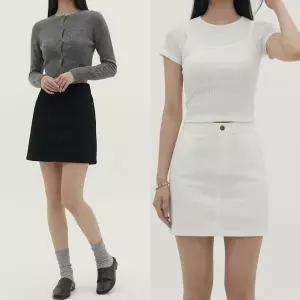 [하프클럽/]여성용 데일리 스판 밴딩 미니스커트 속바지