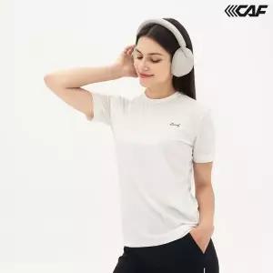 [아웃도어스/르까프]르까프 여성 베이직 라운드넥 반팔티셔츠 화이트