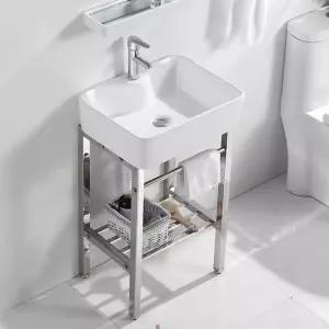 미니 세면대 간이 세트 손세정대 이동식 간이 하부장