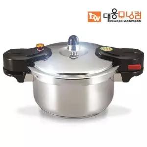 IH 7 8인용 압력솥 5L DWG-S 인덕션 가스 스텐 압력밥솥 솥밥 누룽지 가정용 업소용 삼계탕