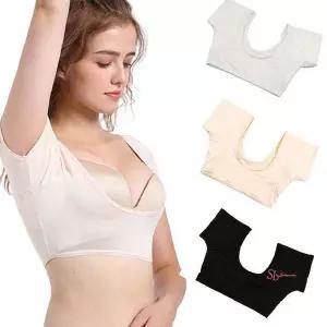 여성 겨드랑이 빅사이즈 속옷 1P 겨땀패드 여름 숏탑hij004