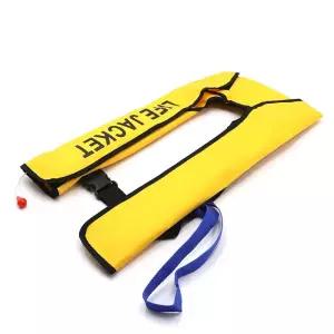 자동팽창 구명 조끼 벨트 물놀이 부력 선상 보트 캠핑 낚시