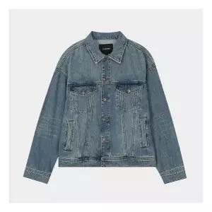 {백화점 상품} [버커루]남성 오버핏 데님 트러커 자켓 B245DJ320P 419243