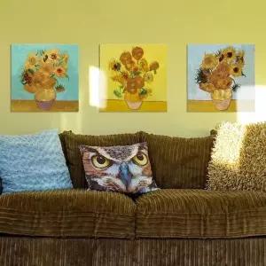 BS WD 고흐 명화 캔버스액자 해바라기 세송이