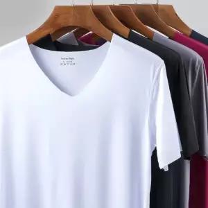 남성 남자 브이넥 심리스 반팔 쿨 이너웨어 셔츠 헬스 러닝 기능성 운동 티셔츠 반팔티