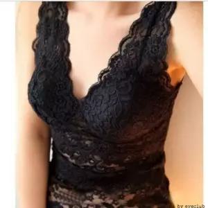 슬림나시 캡내장 V넥 나시탑 여성용 시스루 레이스 망사나시 레이스나시티