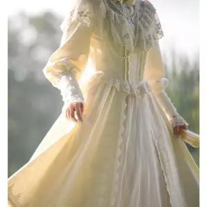 개화기 드레스 중세시대 무대의상 코스프레 경성 빈티지 레이스원피스 레트로 졸업사진 할로윈