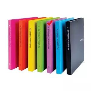 클리어화일 40매 에코 보라색 클리어화일 A4