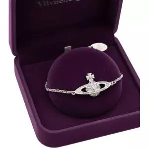 [비비안웨스트우드] 미니 바스 릴리프 체인 브레이슬릿 155098339