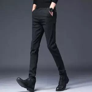 정장 겨울 방한바지 기모안감 캐주얼팬츠 남성 슬랙스 (HSJ-WCE6F41)