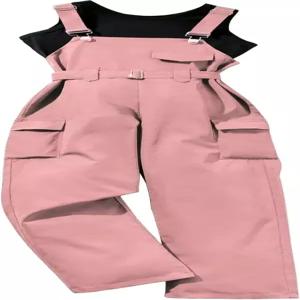 에코랄라 걸스 오버롤 민소매 크롭탑과 캐주얼 와이드 레그 점프수트 2피스 의상