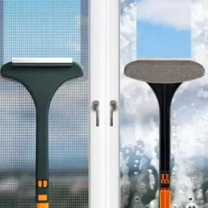 창문 유리 방충망 먼지 제거 브러쉬 청소 도구