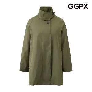 [GGPX]백 케이프 버튼 하프 트렌치 자켓 (GQ3JK015F)