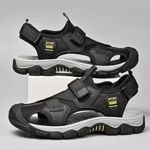 여름 캐주얼 가방 빅사이즈 남성패션 샌들 미끄럼 방지 펀칭 비치화 DL2