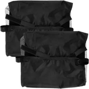 Yardenfun 2pcs 범용 유모차 바구니 부착 대용량 언더 보관 가방 트렌드 왜건 액세서리 및 정리함 설치가