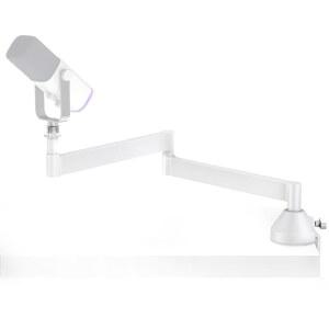 [미국배송] 이노기어 로우 프로파일 마이크 암 360 회전식 암 스탠드 접이식 책상 붐 피핀 AM8 K669B 블루 예티 하이퍼X 쿼드캐스트 솔로캐스트 AT2020 및 기타 마이크 화이트