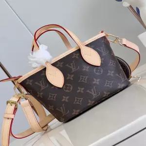  루이비통 네버풀 BB 모노그램 베쥬 여성 숄더백 M46705