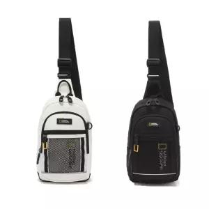 [매장정품] 내셔널지오그래픽 키즈 슬링백 코닉 스타일 주니어 멀티포켓 가방