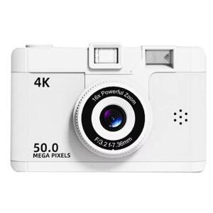 민감한 4K 레트로 디지털 카메라 무선 WIFI  16배 줌  즉석 영상 열 기능플래시 포함