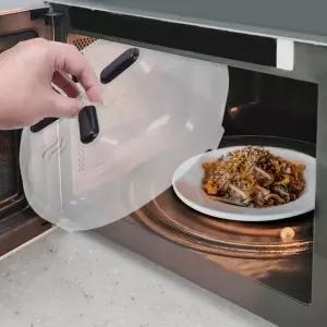 D 자석 전자레인지 덮개 뚜껑 계란찜 스팀 푸드커버 음식덮개 커버