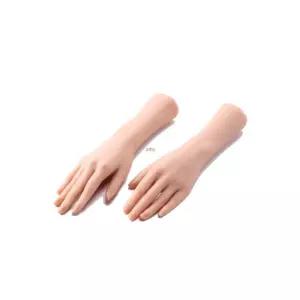촬영용 손마네킹 모델 실리콘 디스플레이 모형 소품 악세사리 팔찌 손가락 남성 왼손 손모형