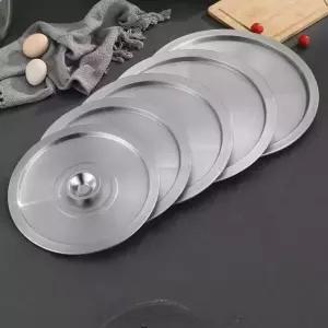 스텐 냄비 뚜껑 커버 후라이팬 가정용 멀티 원형 스테인리스