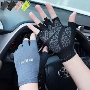 [하프클럽/]등산 장갑 가벼운 반장갑 자전거