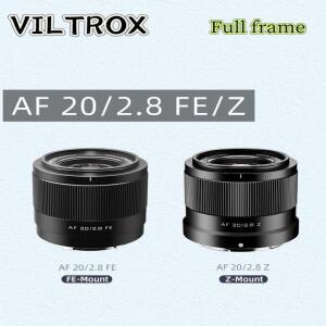 빌트록스 20mm F2.8 자동 초점 풀프레임 초광각 렌즈 소니 E-마운트 니콘 카메라용