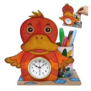 [문구/오피스] 만들기 오리 연필통 시계 저금통뚜껑추가 2EA 만들기대장