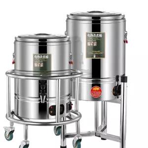 전기 육수통 곰탕 물끓이기 디스펜서 기계 포트 30L(단일온도제어) 대형