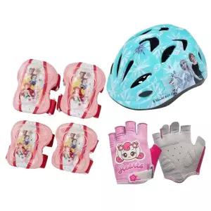 삼천리 겨울왕국헬멧 프린세스보호대 티니핑장갑 자전거 안전장비