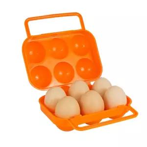 캠핑 계란 보관함 6구 휴대용