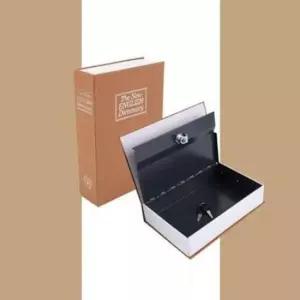 [문구/오피스] 브라운 책모양 시크릿 금고 북세이프 책 금고