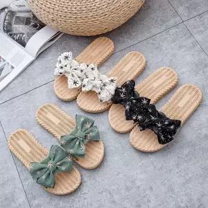 별밤 리본 샌들 슬리퍼 DS-0276 여성슬리퍼 데일리슬리퍼 여름슬리퍼 비치슬리퍼
