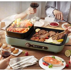 이국주불판 연기안나는전기그릴 고기굽기 불판 전기