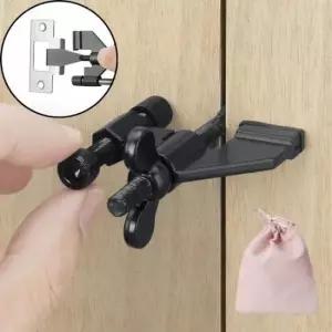 도어락 이중 락세이프 잠금장치 호텔 잠금 현관문