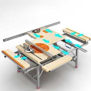 준톱다이 다기능 접이식 테이블쏘 플립 작업대 목공 테이블