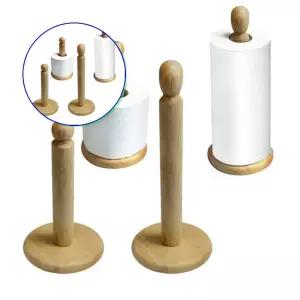 쌍문상회 지금 필요한 키친타올 영수 원목 휴걸이 거치대