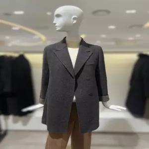 [AK수원점] [더아이잗] 슬림핏 울 코트형 재킷 (INAA0JK16)