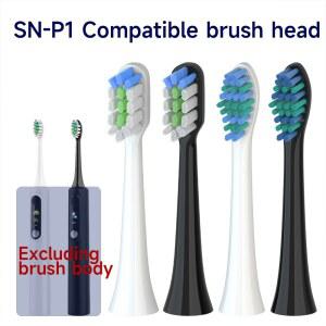 SNP1 전동칫솔 교체용 칫솔모, SN-P1 밝은 흰색 칫솔모