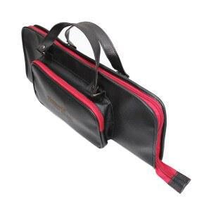 코르사로 음악 드럼스틱 백 비건 가죽(블랙)