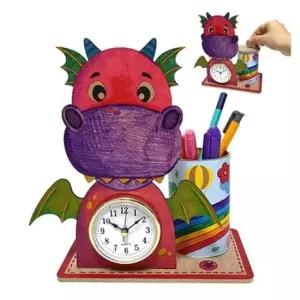 [문구/오피스] 시계 용 연필통 만들기 저금통뚜껑추가 2EA 만들기대장