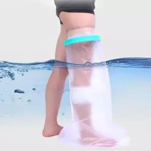 깁스샤워 깁스 샤워 커버 링거 붕대 목욕 방수포 허벅지